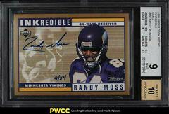 Randy Moss [Gold] Football Cards 1999 Upper Deck Retro Inkredible Prices