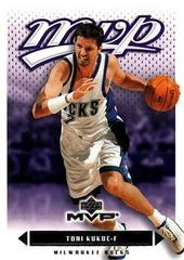 Toni Kukoc Basketball Cards 2003 Upper Deck MVP Prices