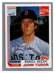 John Tudor #21 Baseball Cards 1982 Coca Cola Prices