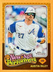 Austin Riley #NAP-18 Baseball Cards 2024 Topps Heritage New Age Performer Prices