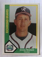 Jimmy Kremers Baseball Cards 1990 CMC Richmond Braves Prices