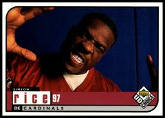 Simeon Rice Football Cards 1998 Upper Deck UD Choice Prices