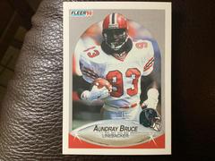 Aundray Bruce #371 Football Cards 1990 Fleer Prices