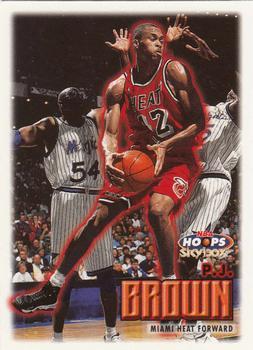 P.J. Brown #18 Basketball Cards 1999 Hoops