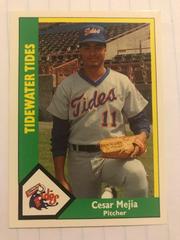 Cesar Mejia #7 Baseball Cards 1990 CMC Tidewater Tides Prices