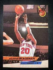 Rolando Blackman Basketball Cards 1993 Ultra Prices