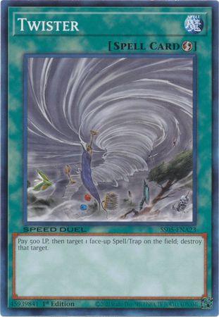 Twister SS05-ENA23 YuGiOh Speed Duel Starter Decks: Twisted Nightmares