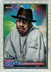 Allen Iverson [Wave Refractor] Basketball Cards 2021 Topps Finest Prices