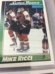Mike Ricci[Super Rookie ] #13 Hockey Cards 1991 O-Pee-Chee Prices