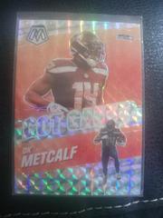 DK Metcalf [Orange Fluorescent] Football Cards 2021 Panini Mosaic Got Game Prices