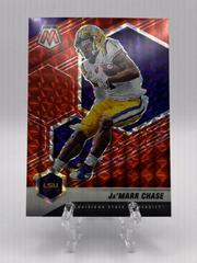 Ja'Marr Chase [Red] Football Cards 2022 Panini Mosaic Draft Picks Prices