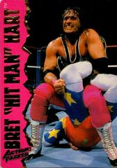 Bret Hit Man Hart #1 Wrestling Cards 1995 Action Packed WWF Prices