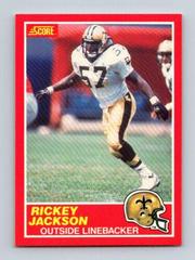 Rickey Jackson #136 Football Cards 1989 Panini Score Prices