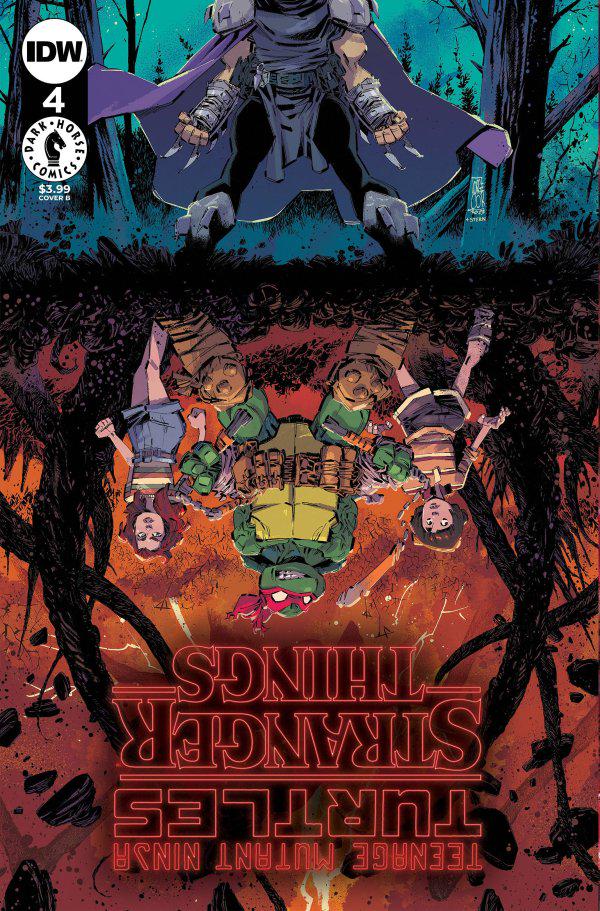 Teenage Mutant Ninja Turtles x Stranger Things [Corona] #4 (2023) Comic Books Teenage Mutant Ninja Turtles x Stranger Things