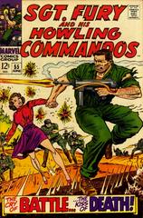 Sgt. Fury and His Howling Commandos #55 (1968) Comic Books Sgt. Fury and His Howling Commandos Prices