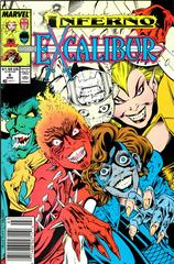 Excalibur [Newsstand] #6 (1989) Comic Books Excalibur Prices