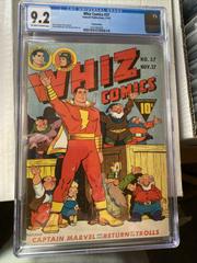 Whiz Comics #37 (1942) Comic Books Whiz Comics Prices