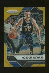 Gordon Hayward [Gold Prizm] #101 Basketball Cards 2016 Panini Prizm Prices