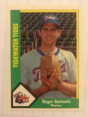 Roger Samuels #19 Baseball Cards 1990 CMC Tidewater Tides Prices