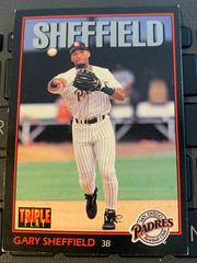 Gary Sheffield #6 Baseball Cards 1993 Panini Donruss Triple Play Prices