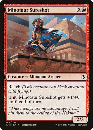 Minotaur Sureshot [Foil] Magic Amonkhet