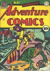 Adventure Comics #87 (1943) Comic Books Adventure Comics Prices