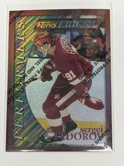 Sergei Fedorov [Refractor] Hockey Cards 1995 Finest Prices