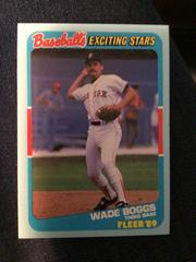 Wade Boggs #2 Baseball Cards 1989 Fleer Exciting Stars Prices