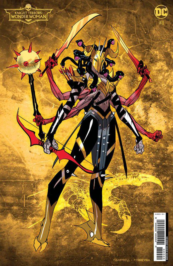 Knight Terrors: Wonder Woman [Mora] #1 (2023) Comic Books Knight Terrors: Wonder Woman