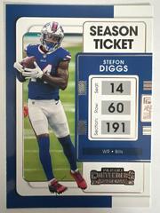Stefon Diggs Football Cards 2021 Panini Contenders Prices