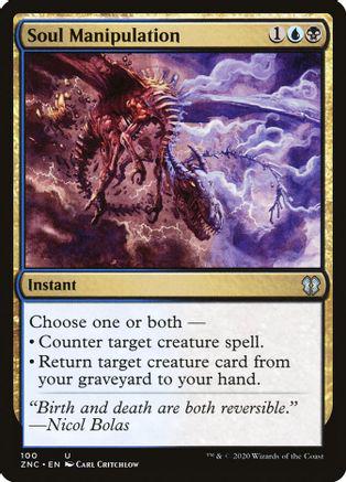 Soul Manipulation #100 Magic Zendikar Rising Commander