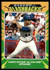 Hank Aaron #BF-6 Baseball Cards 2024 Topps Heritage Baseball Flashback Prices