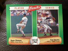 Roger Clemens, Tom Glavine #2 Baseball Cards 1992 French's Prices