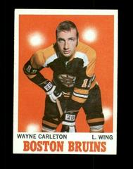 Wayne Carleton Hockey Cards 1970 Topps Prices