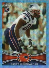 Dont'A Hightower #BW219 Football Cards 2012 Topps Chrome Blue Wave Refractor Prices