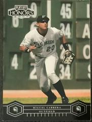 Miguel Cabrera #83 Baseball Cards 2004 Playoff Honors Prices