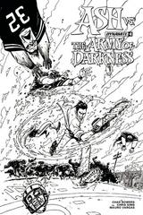 Ash vs. The Army of Darkness [Vargas Black White] #4 (2017) Comic Books Ash vs The Army of Darkness Prices