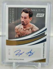 Max Holloway Ufc Cards 2021 Panini Immaculate UFC Heralded Signatures Prices