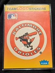 Orioles Baseball Cards 1991 Fleer Team Logo Stickers Top 10 Prices