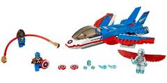 LEGO Set | Captain America Jet Pursuit LEGO Super Heroes