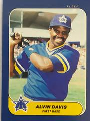 Alvin Davis #97 Baseball Cards 1986 Fleer Mini Prices