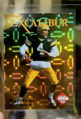 Brett Favre [Gold Shield Gold Prism] #8 Football Cards 1995 Collector's Edge Excalibur 22K Prices