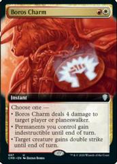 Boros Charm [Extended Art Foil] Magic Commander Legends Prices