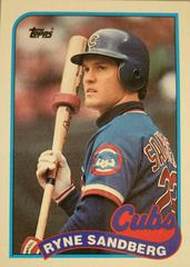Ryne Sandberg #360 Baseball Cards 1989 Topps Prices
