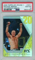 Michael Bisping Ufc Cards 2009 Topps UFC Round 1 Victorious Debuts Prices