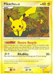 Pokemon, Other, Pokmon Pikachu Card Rare Purple Bkgrnd 995