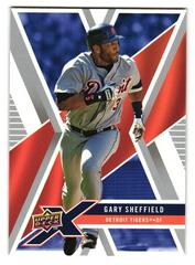 Gary Sheffield Baseball Cards 2008 Upper Deck X Prices