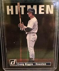 Craig Biggio #HM11 Baseball Cards 2023 Panini Donruss Hitmen Prices
