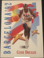 Clyde Drexler Team USA Basketball Cards 1991 Skybox Prices