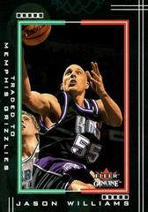 Jason Williams Basketball Cards 2001 Fleer Genuine Prices